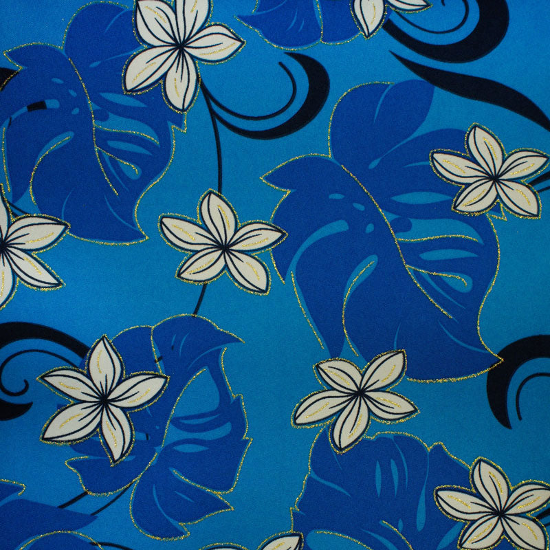 Aloha Shimmer Polyester Glitter Fabric | Islands Fabric