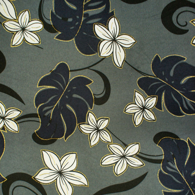 Aloha Shimmer Polyester Glitter Fabric | Islands Fabric