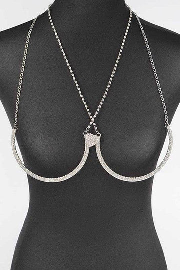 Rhinestone Underbust Chain