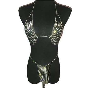 Disco Inferno Chain Bikini