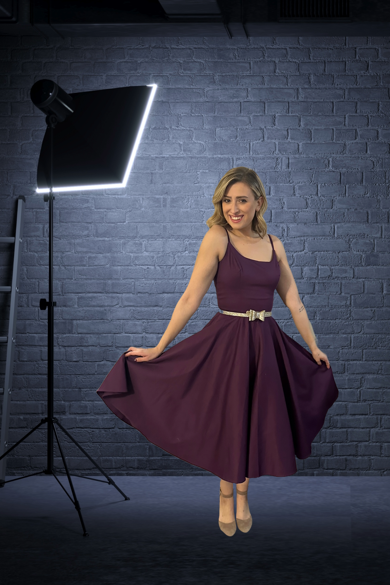 Pinup Style Full Circle Dress