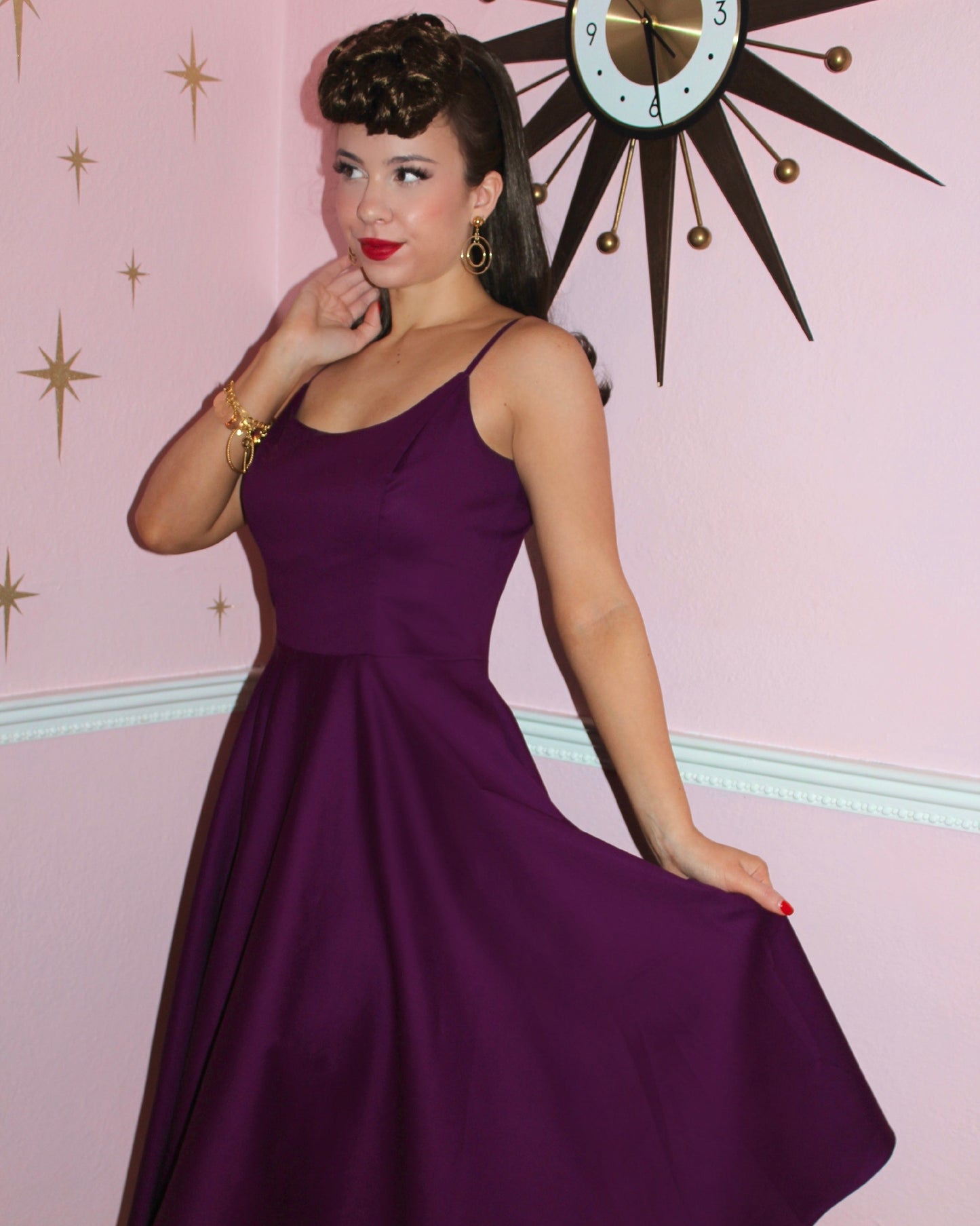 Pinup Style Full Circle Dress