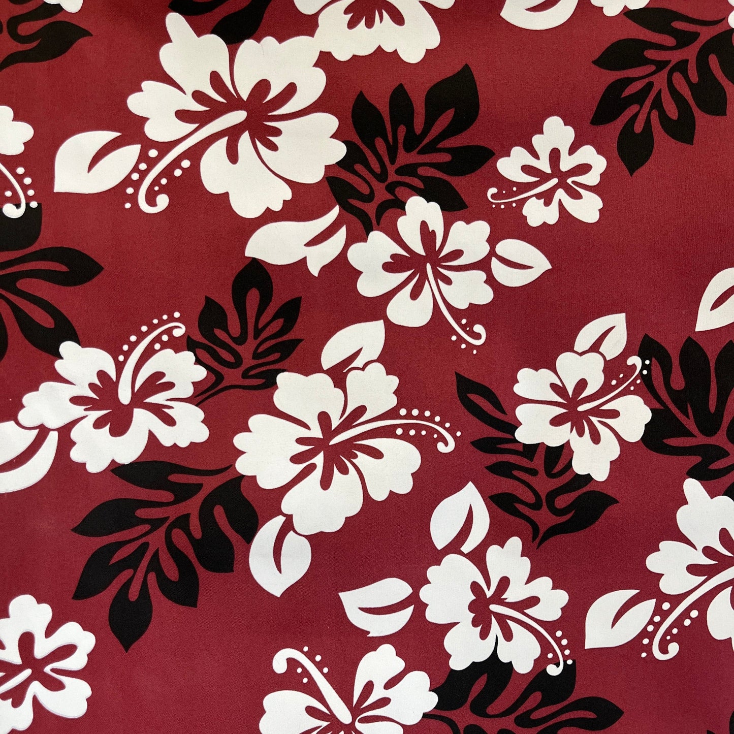South Pacific Islander Flowers Polyester Fabric | Islands Fabric