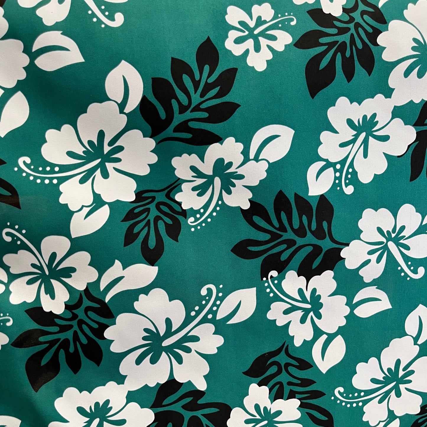 South Pacific Islander Flowers Polyester Fabric | Islands Fabric