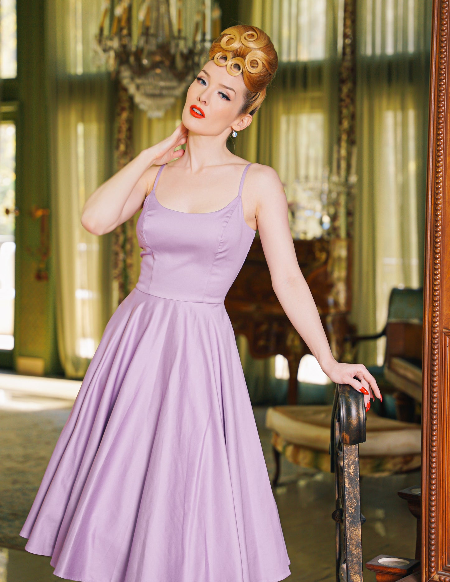 Pinup Style Full Circle Dress