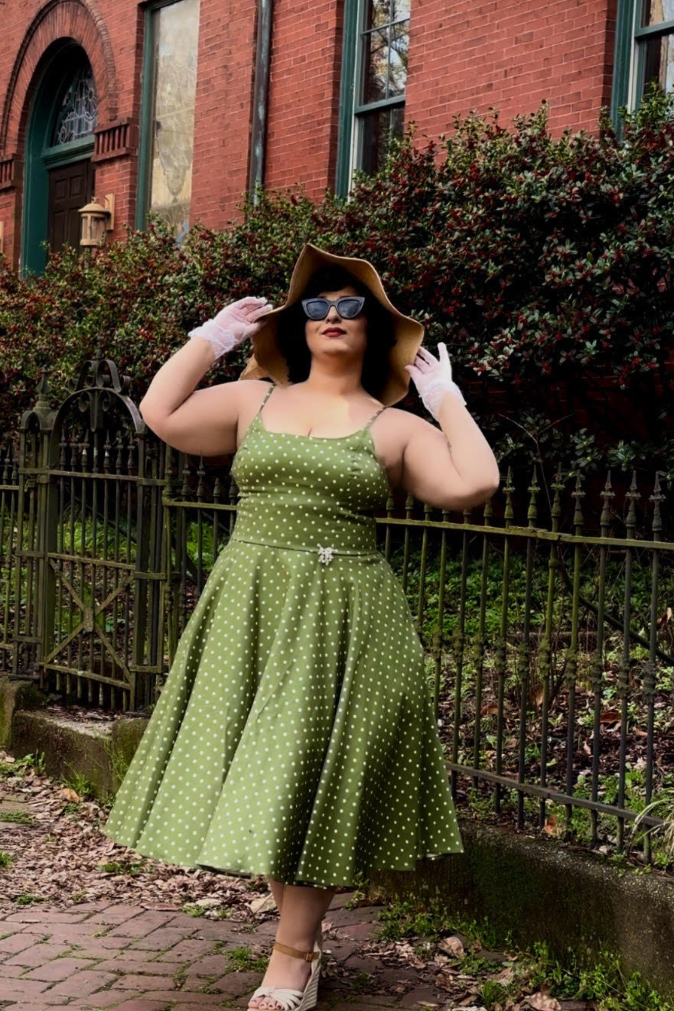 Pinup Style Full Circle Dress
