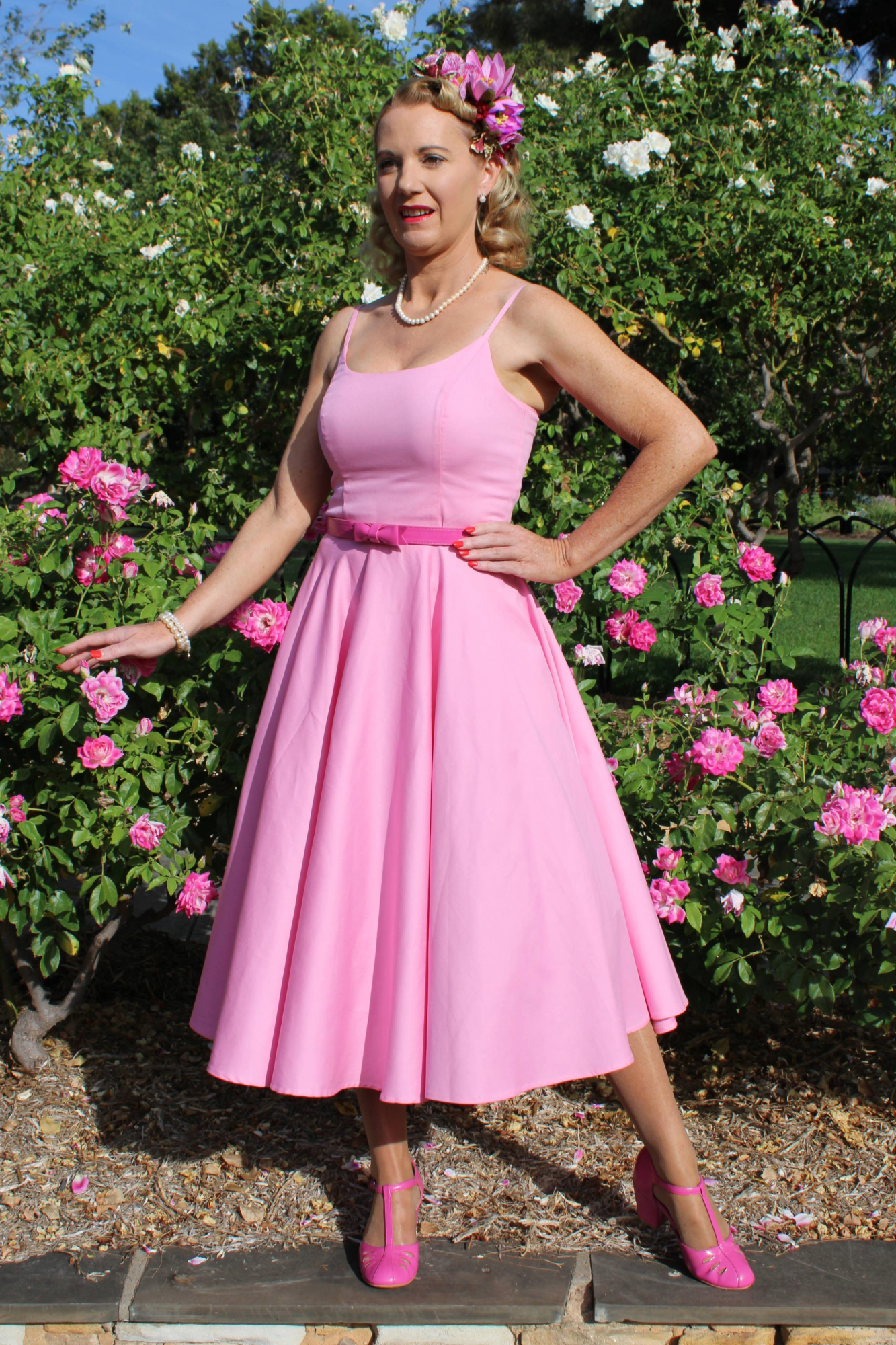 Pinup Style Full Circle Dress