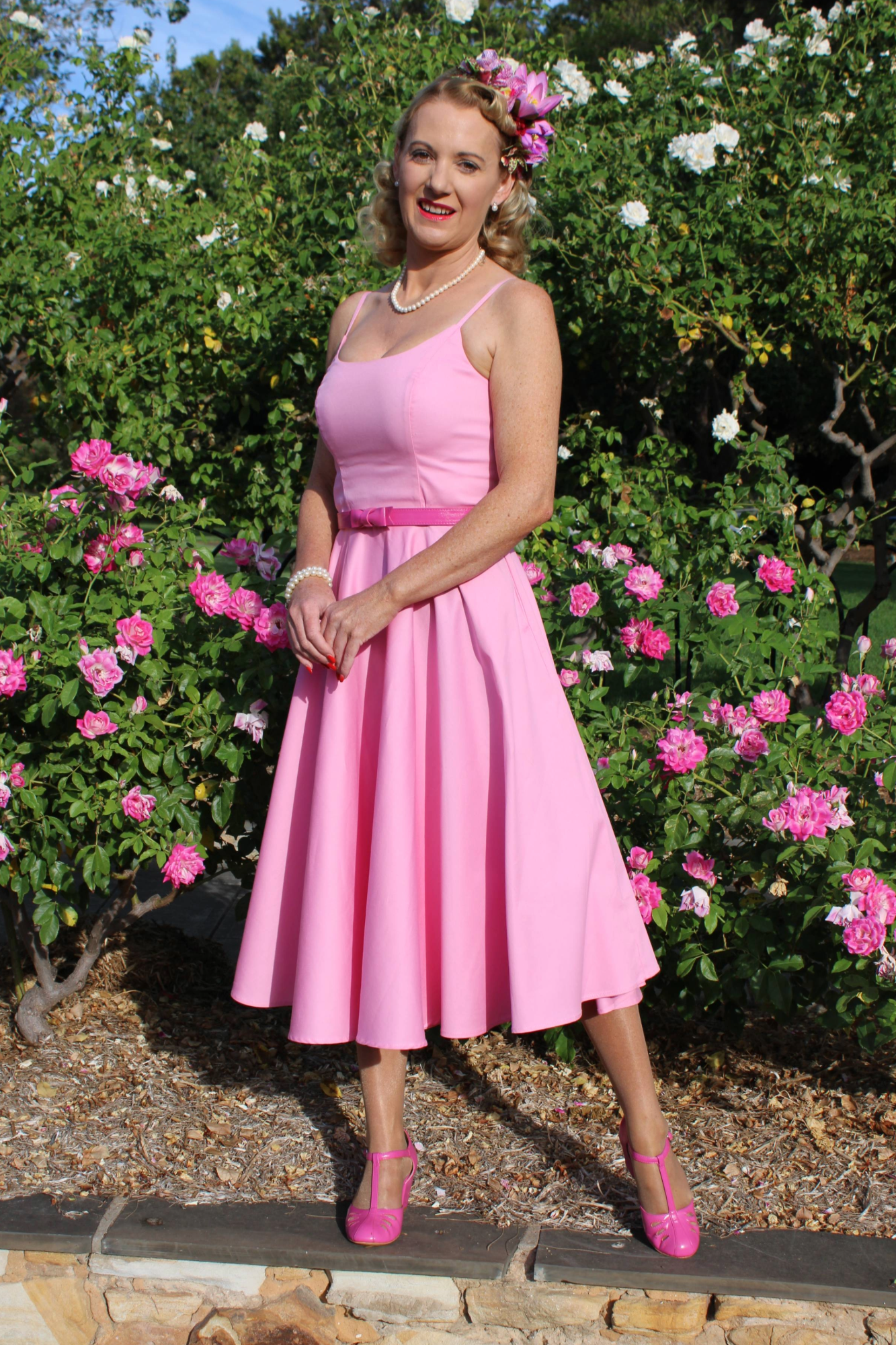 Pinup Style Full Circle Dress