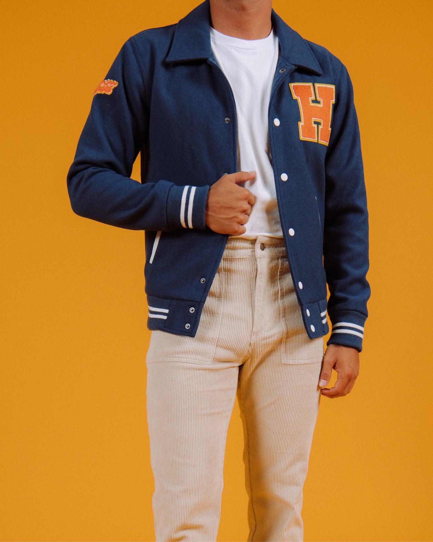 Vintage Style Varsity Jacket