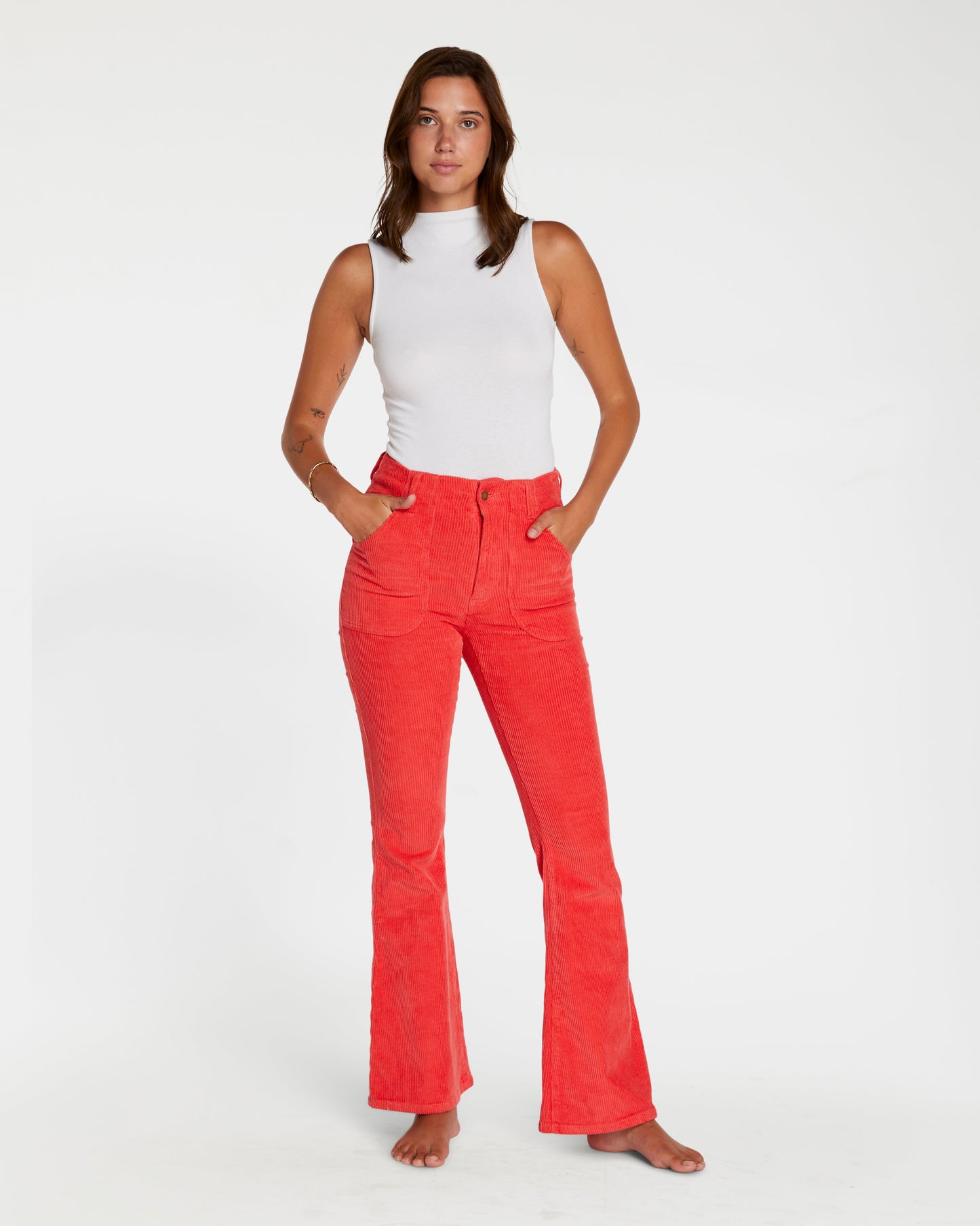 Women's Bell Bottom (Red)