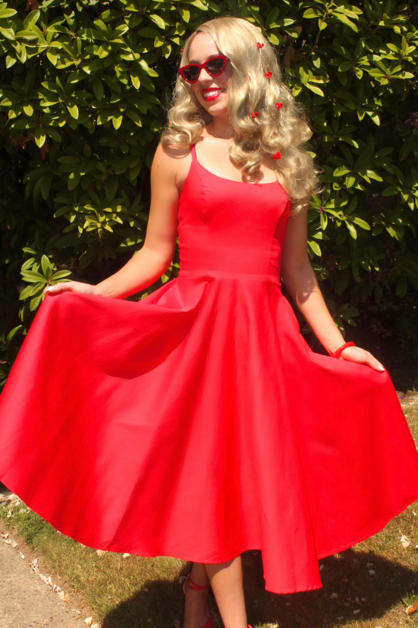 Pinup Style Full Circle Dress