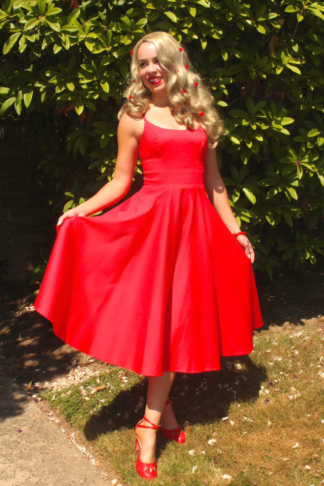 Pinup Style Full Circle Dress