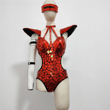 Mirror Performance Dance Dress