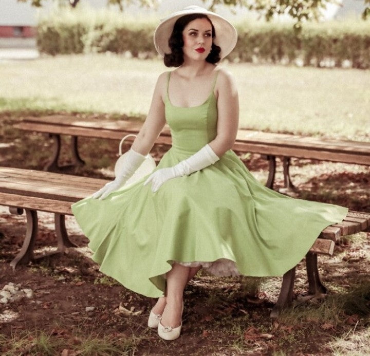 Pinup Style Full Circle Dress