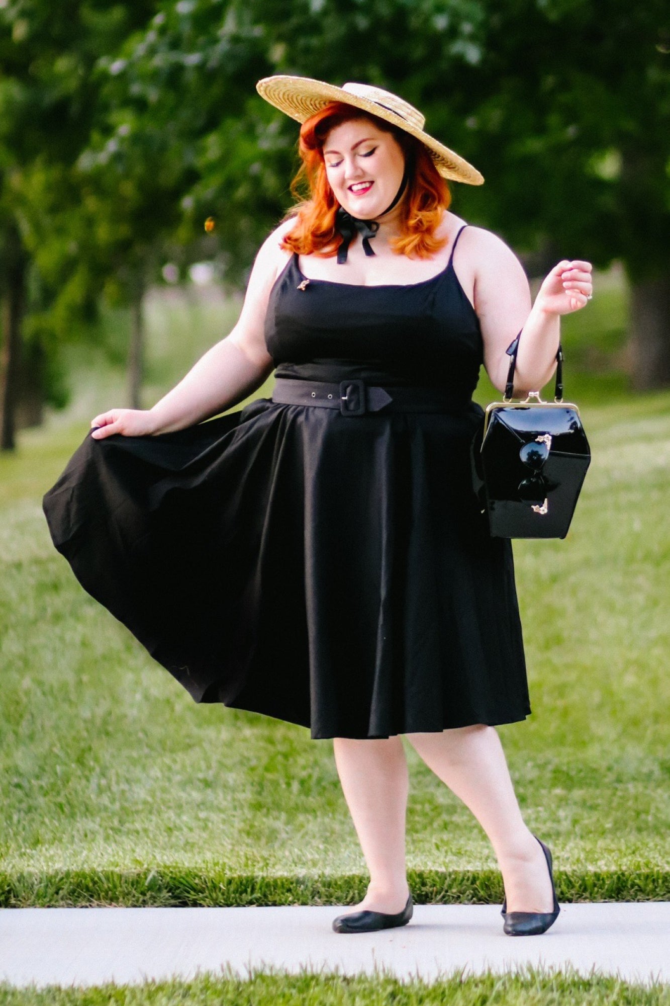 Pinup Style Full Circle Dress