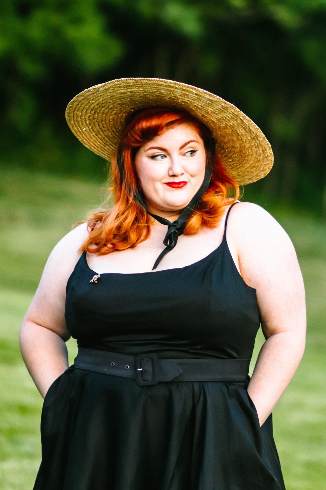 Pinup Style Full Circle Dress