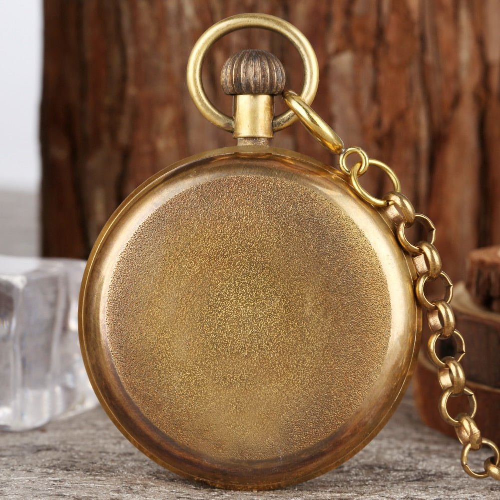 Vintage London Replica Mechanical Pocket Watch