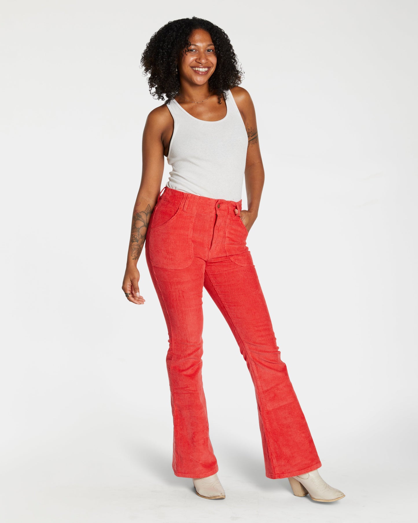 Women's Bell Bottom (Red)