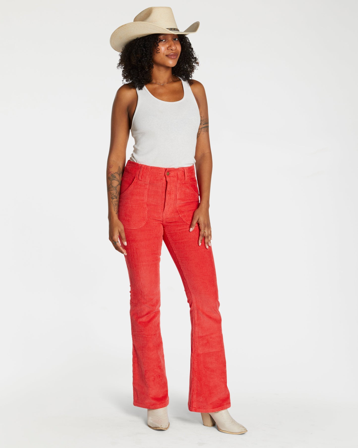 Women's Bell Bottom (Red)