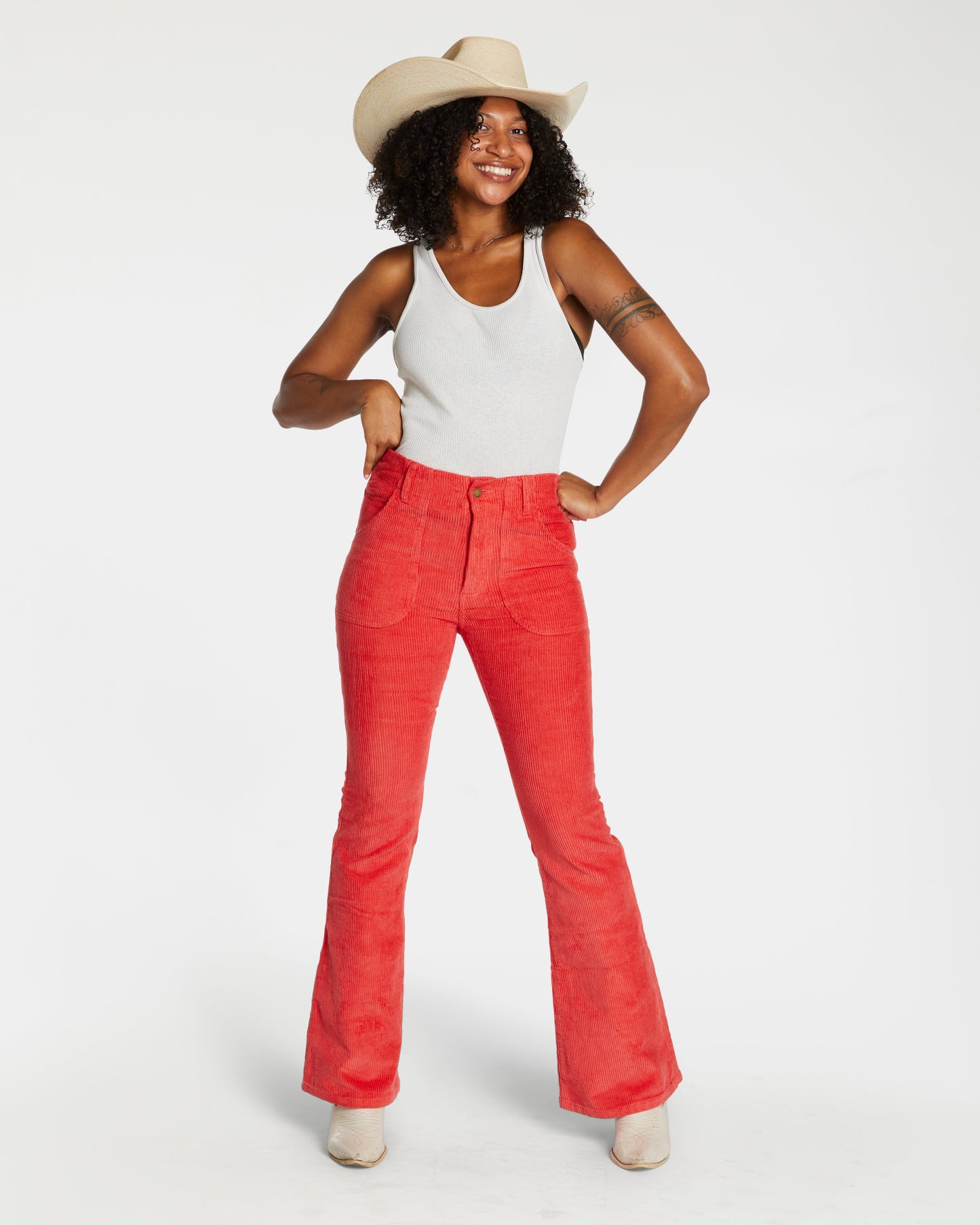 Women's Bell Bottom (Red)