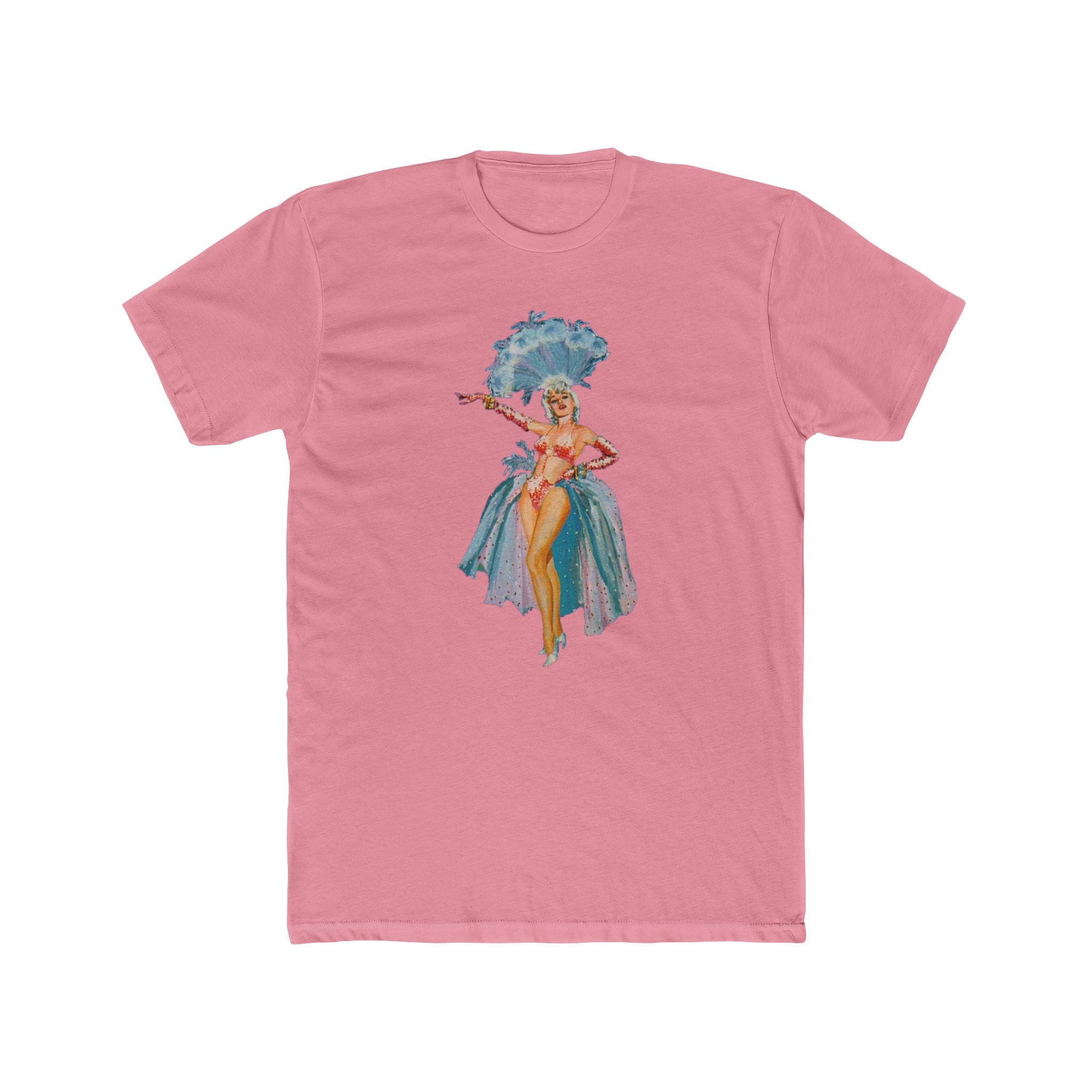 Blue Feather Vintage Showgirl Tee