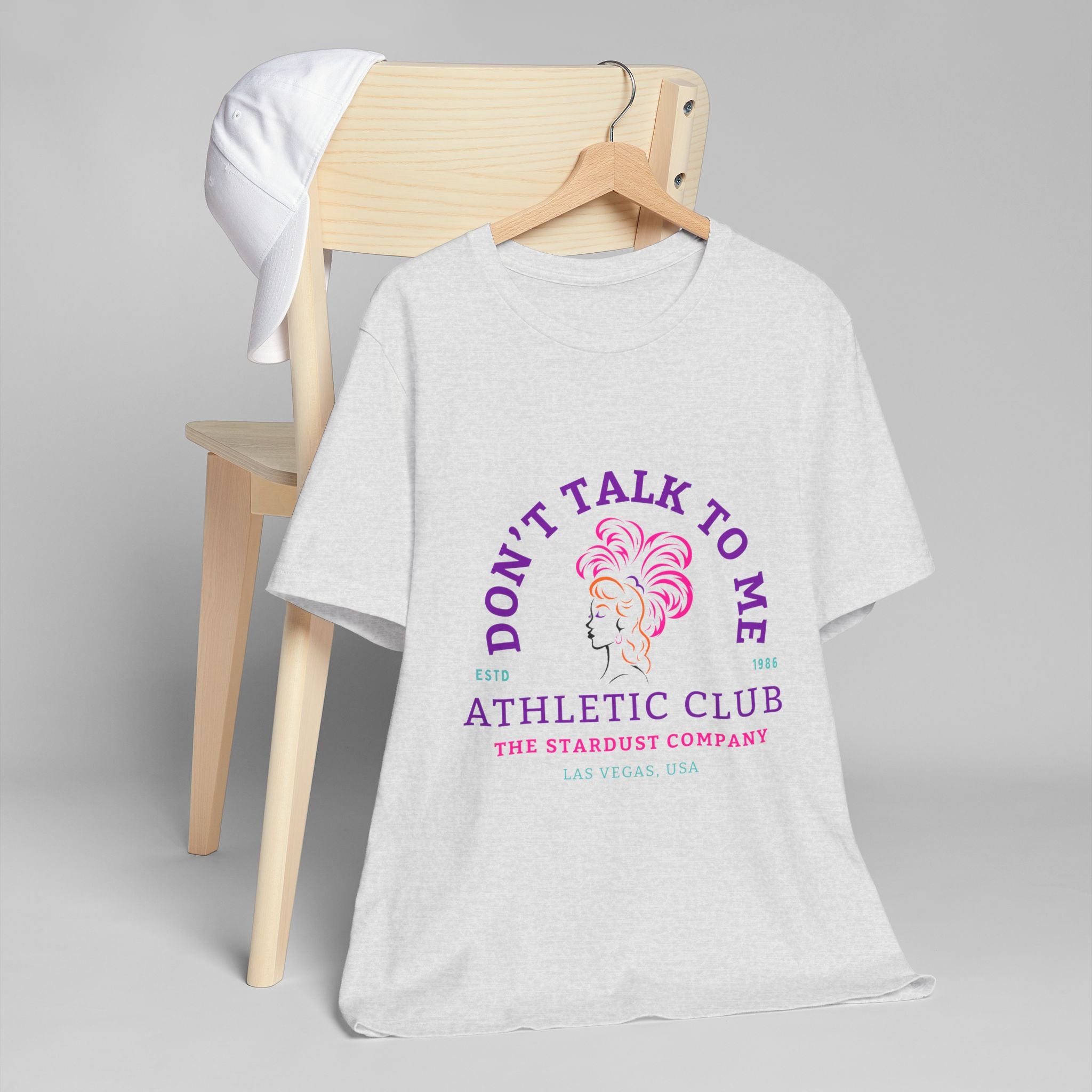 Unisex Jersey T-Shirt: Sassy Athletic Club Tee, Perfect for Casual Outings, Gift for Friends, Birthday Wear, Fun Statement Shirt