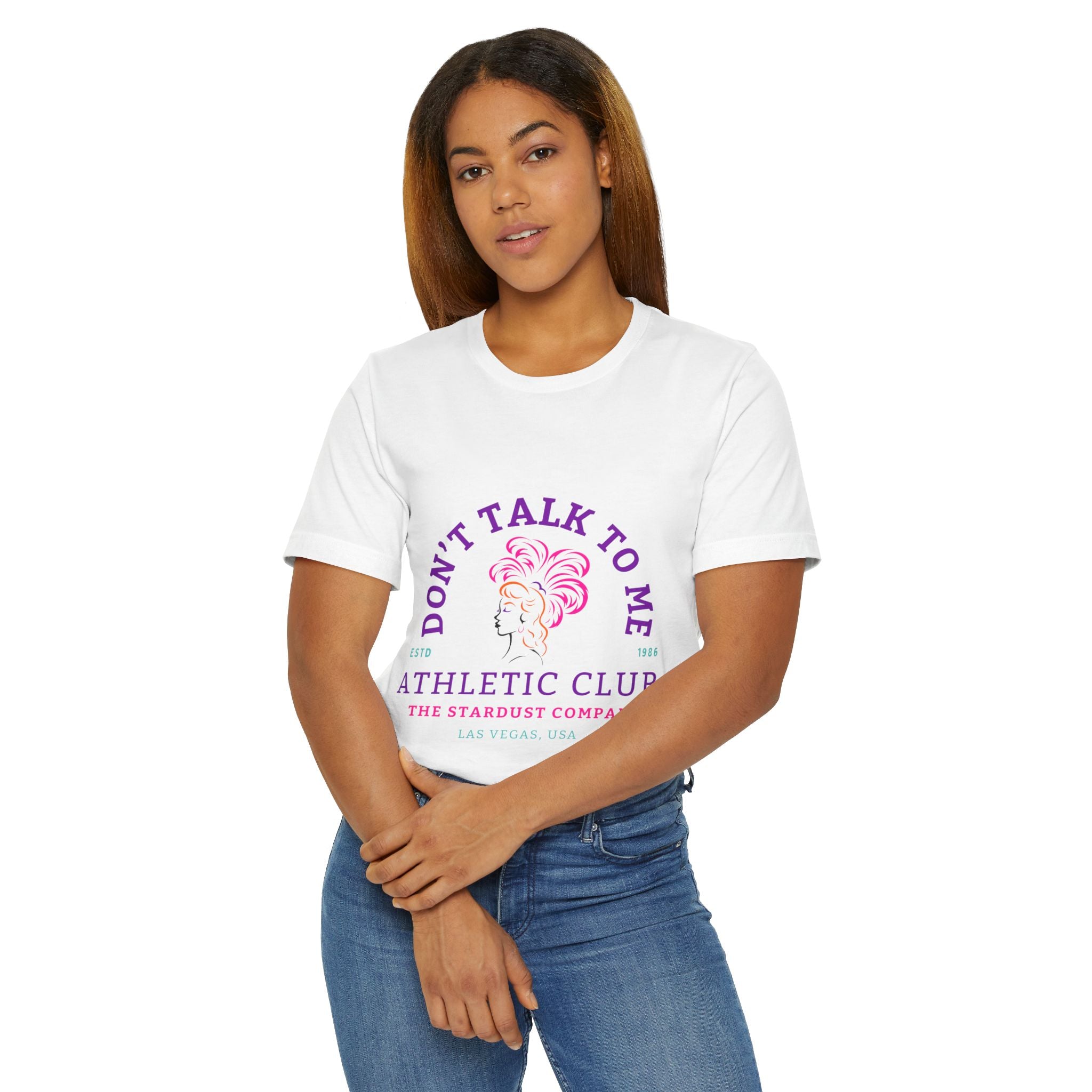 Unisex Jersey T-Shirt: Sassy Athletic Club Tee, Perfect for Casual Outings, Gift for Friends, Birthday Wear, Fun Statement Shirt