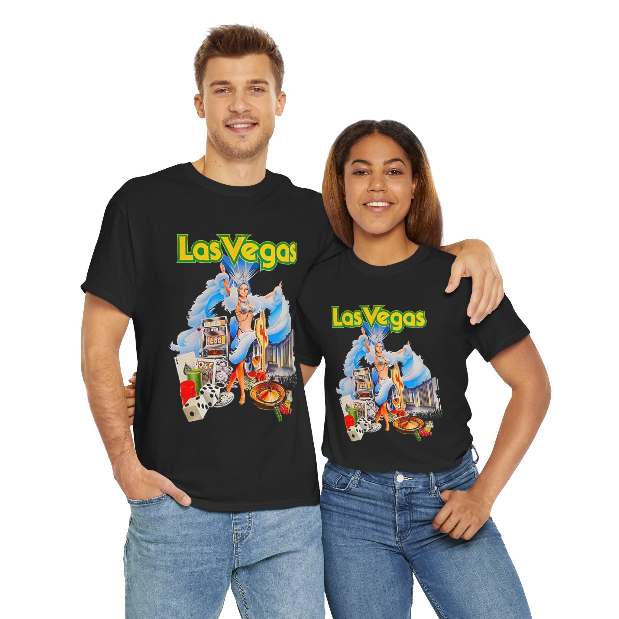 Vintage Las Vegas Showgirl Tee