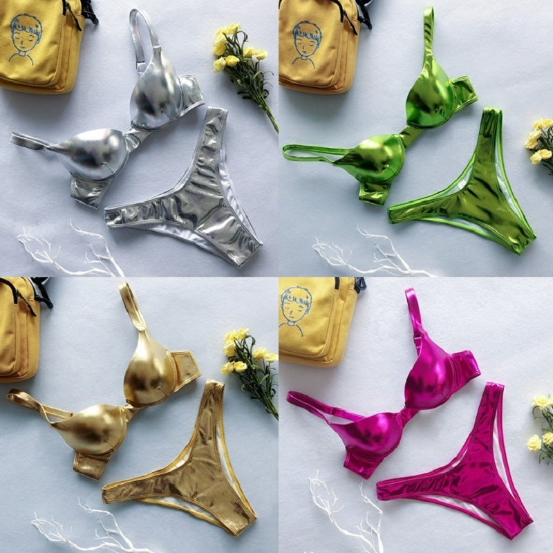 Starstruck Metallic Bikini Set