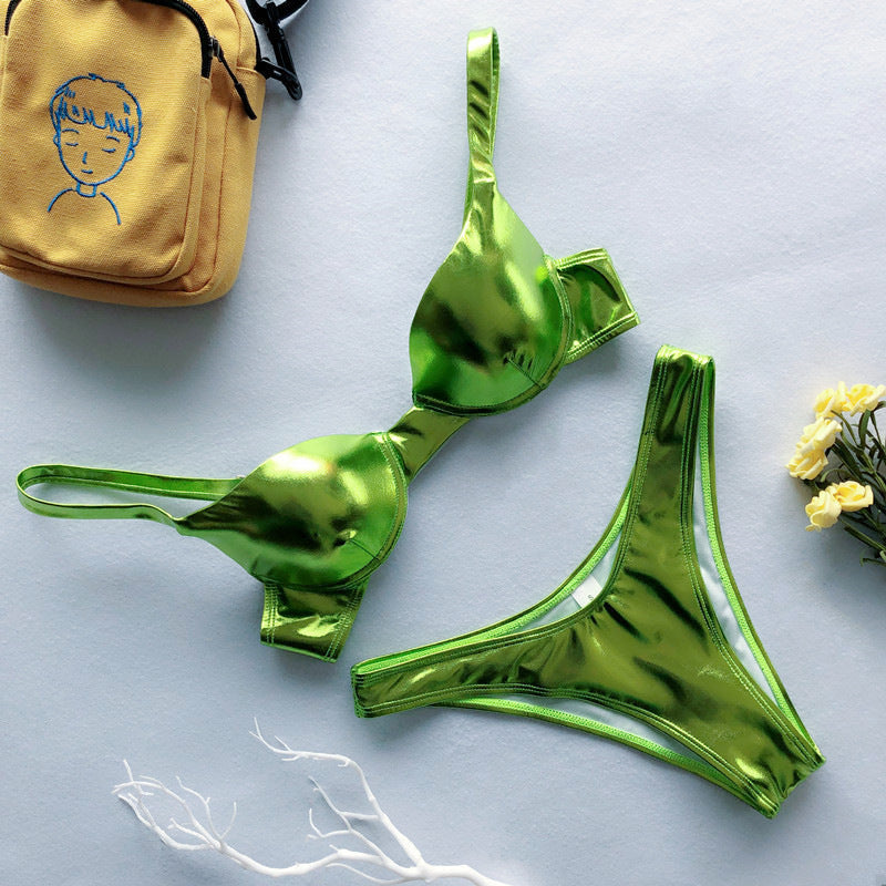 Starstruck Metallic Bikini Set