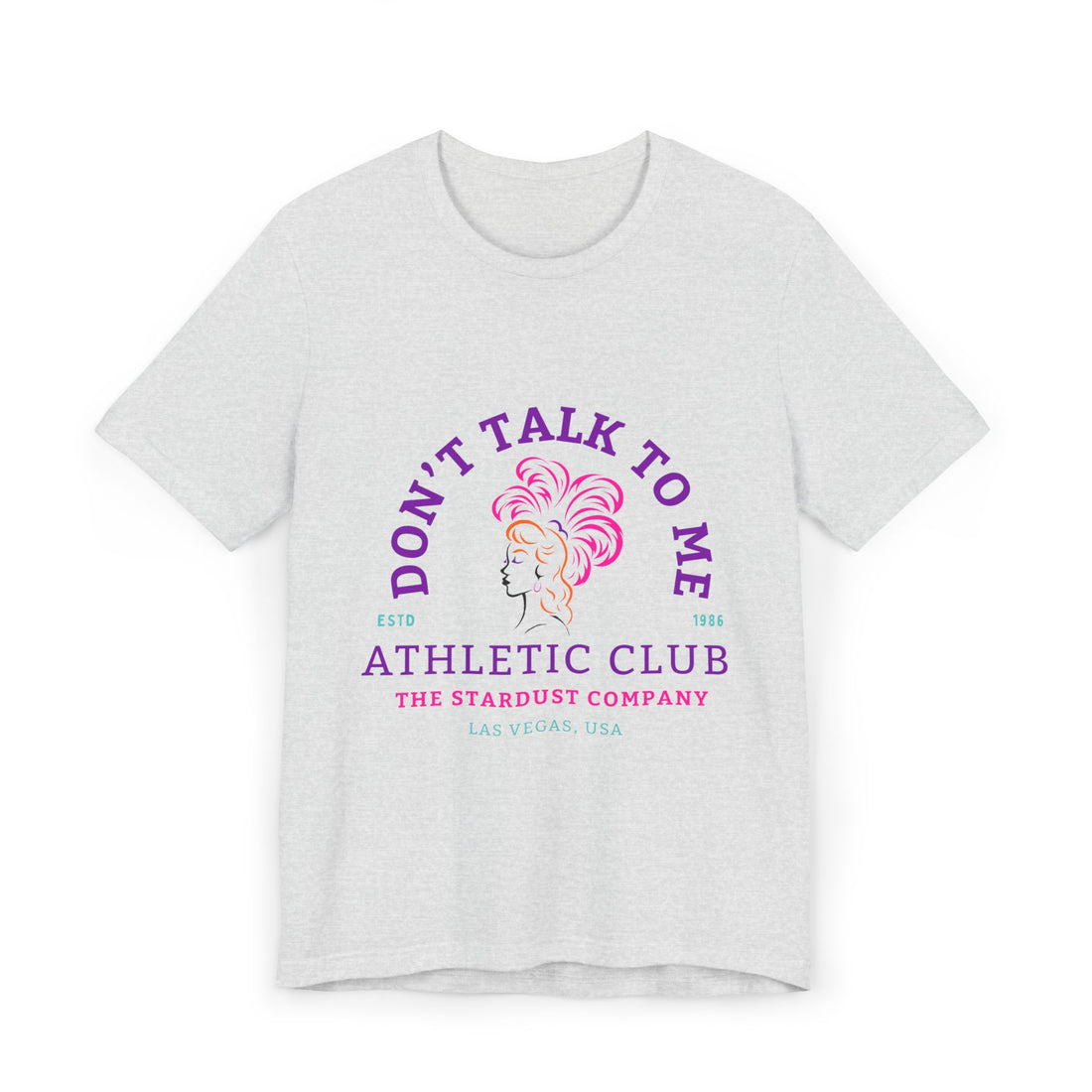 Unisex Jersey T-Shirt: Sassy Athletic Club Tee, Perfect for Casual Outings, Gift for Friends, Birthday Wear, Fun Statement Shirt