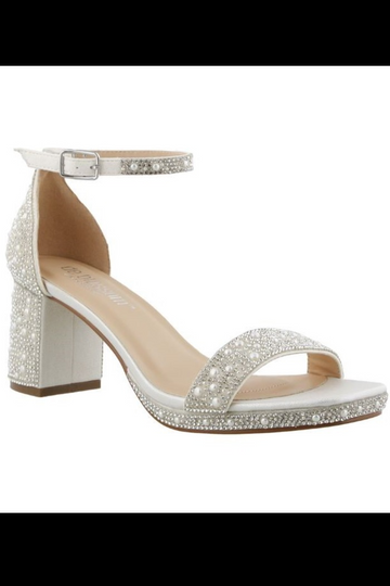 Pearl and Rhinestone Heel