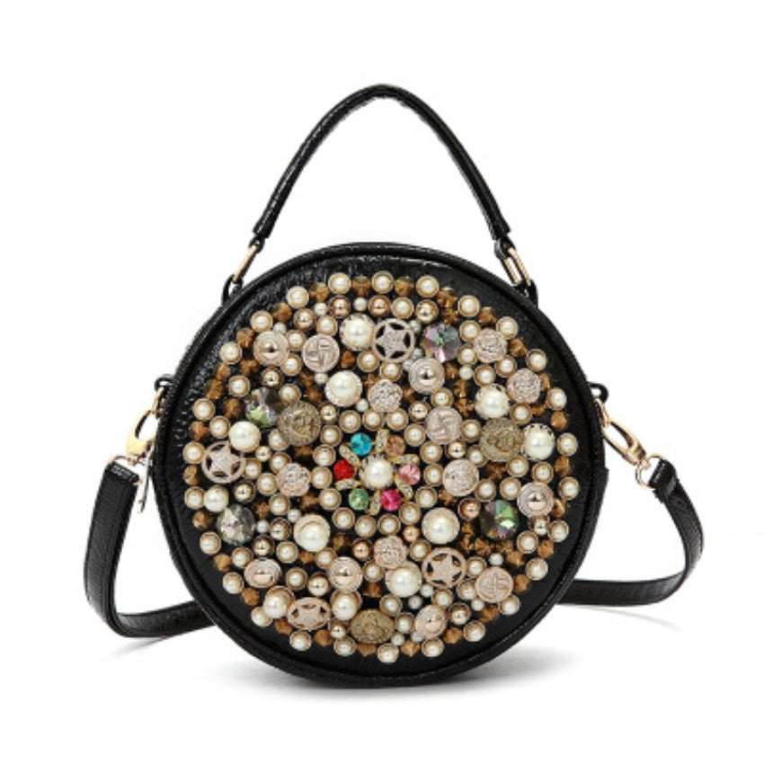 Diamond Pearl Evening Bag