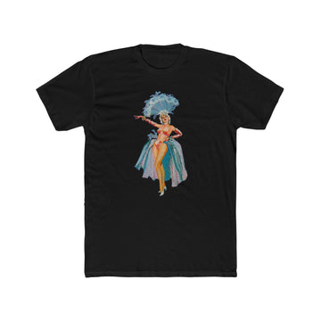 Blue Feather Vintage Showgirl Tee