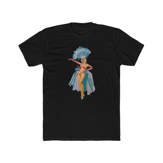 Blue Feather Vintage Showgirl Tee