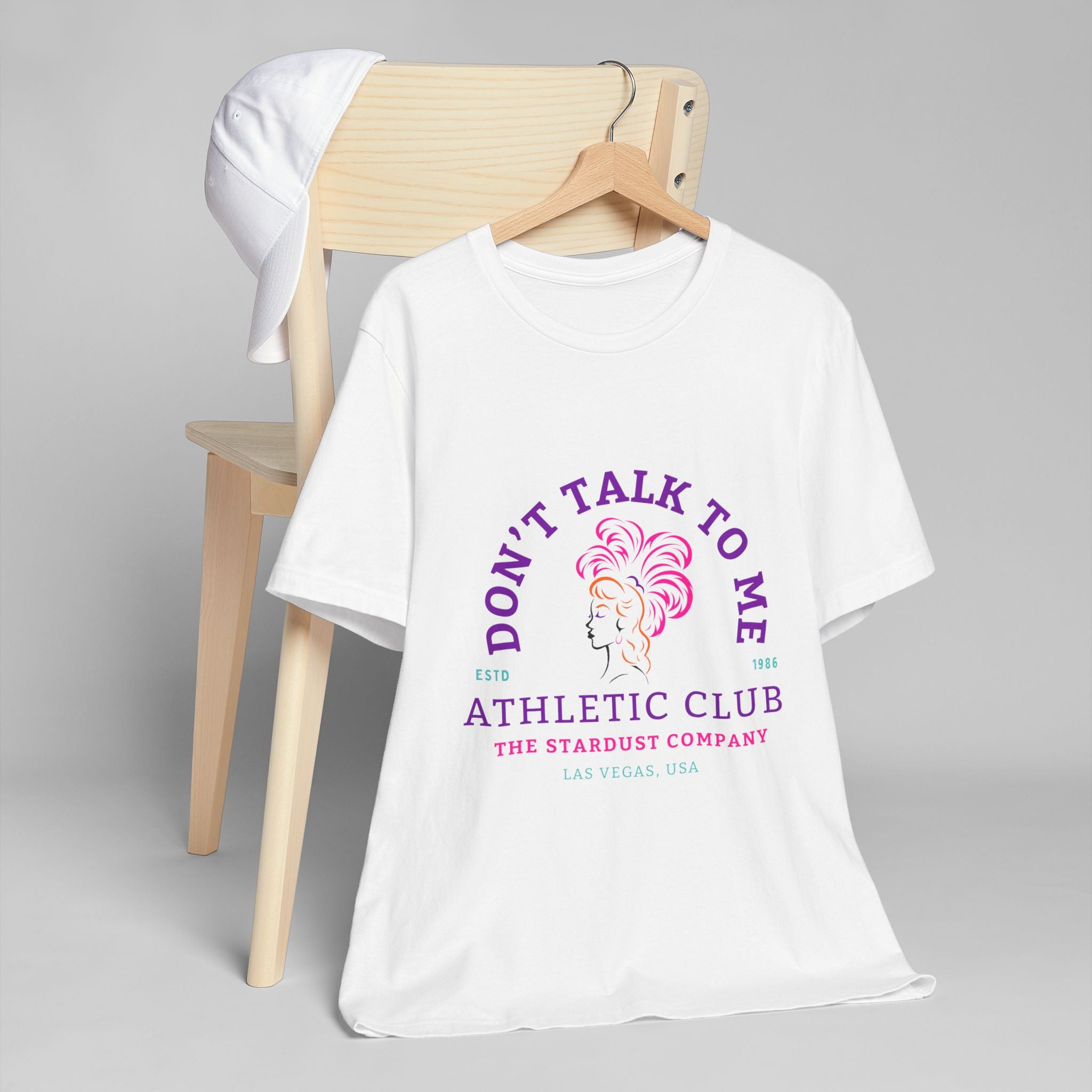 Unisex Jersey T-Shirt: Sassy Athletic Club Tee, Perfect for Casual Outings, Gift for Friends, Birthday Wear, Fun Statement Shirt