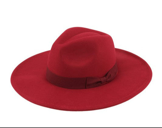 Classic Wide Brim Fedora