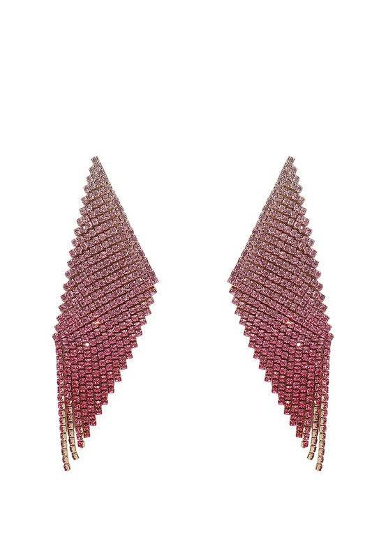 Rhinestone Drop Earrings