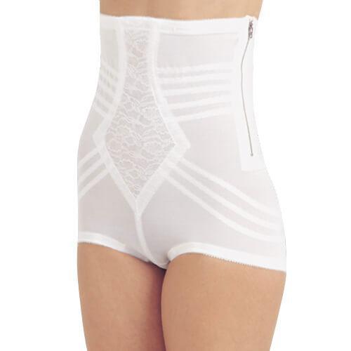 High Waist Firm Shaping Panty with Zipper with Hook and Eye | Style 6101