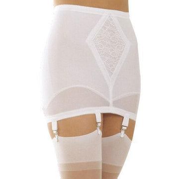 Style 1365 | Waistline Open Bottom Girdle | Memory Compression Fabric | Medium Shaping