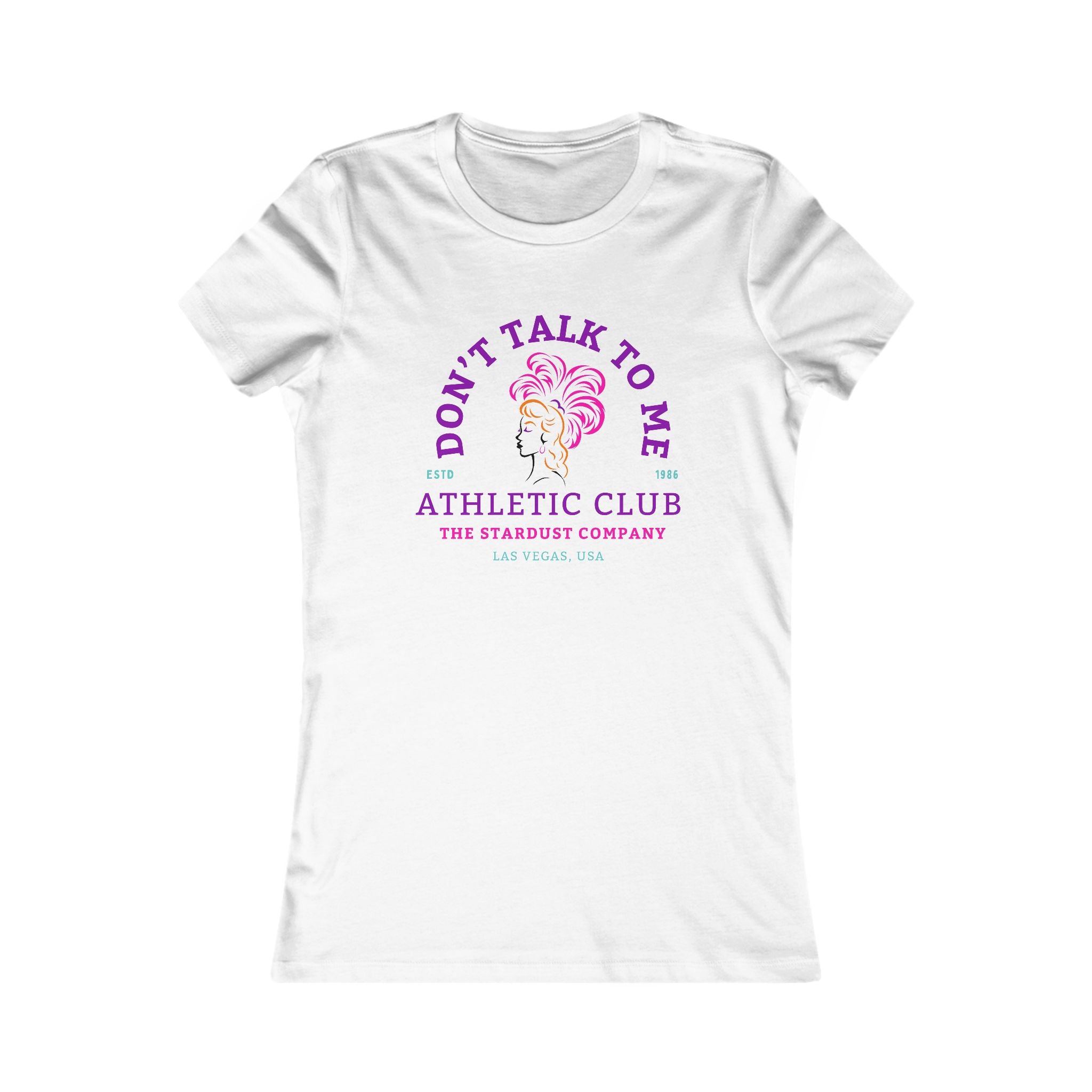 Women's Gym Shirt, Workout Tee, Fitness Top, Exercise T-Shirt, Don't Talk To Me Womens Gym Shirt