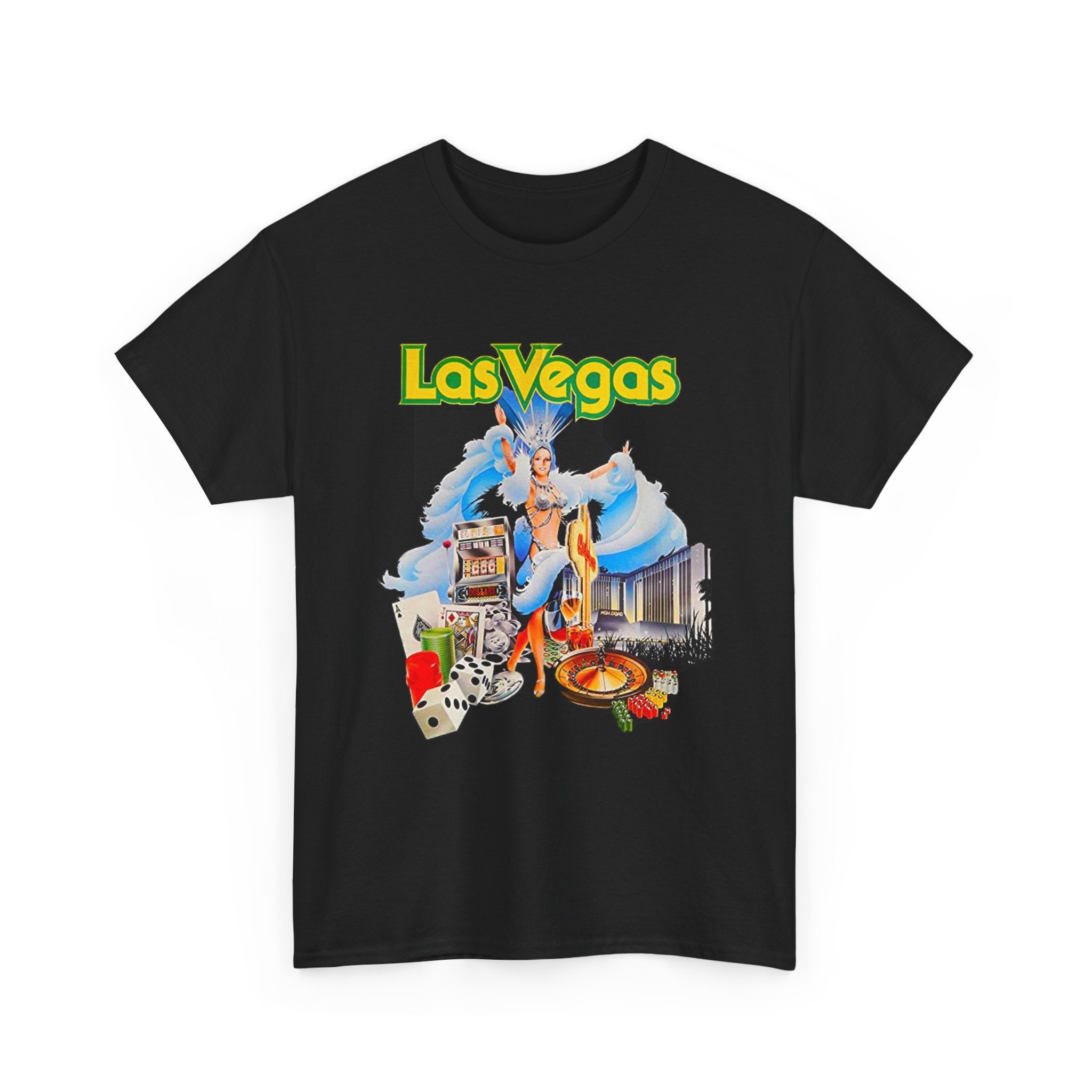 Vintage Las Vegas Showgirl Tee