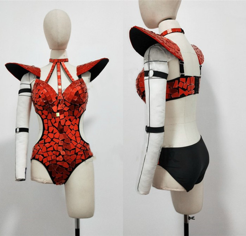Mirror Performance Dance Dress
