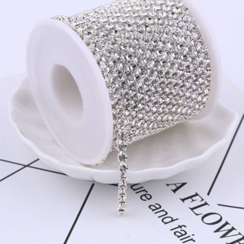 Rhinestone Chain Diamond Costume Jewelry Diy Decoration