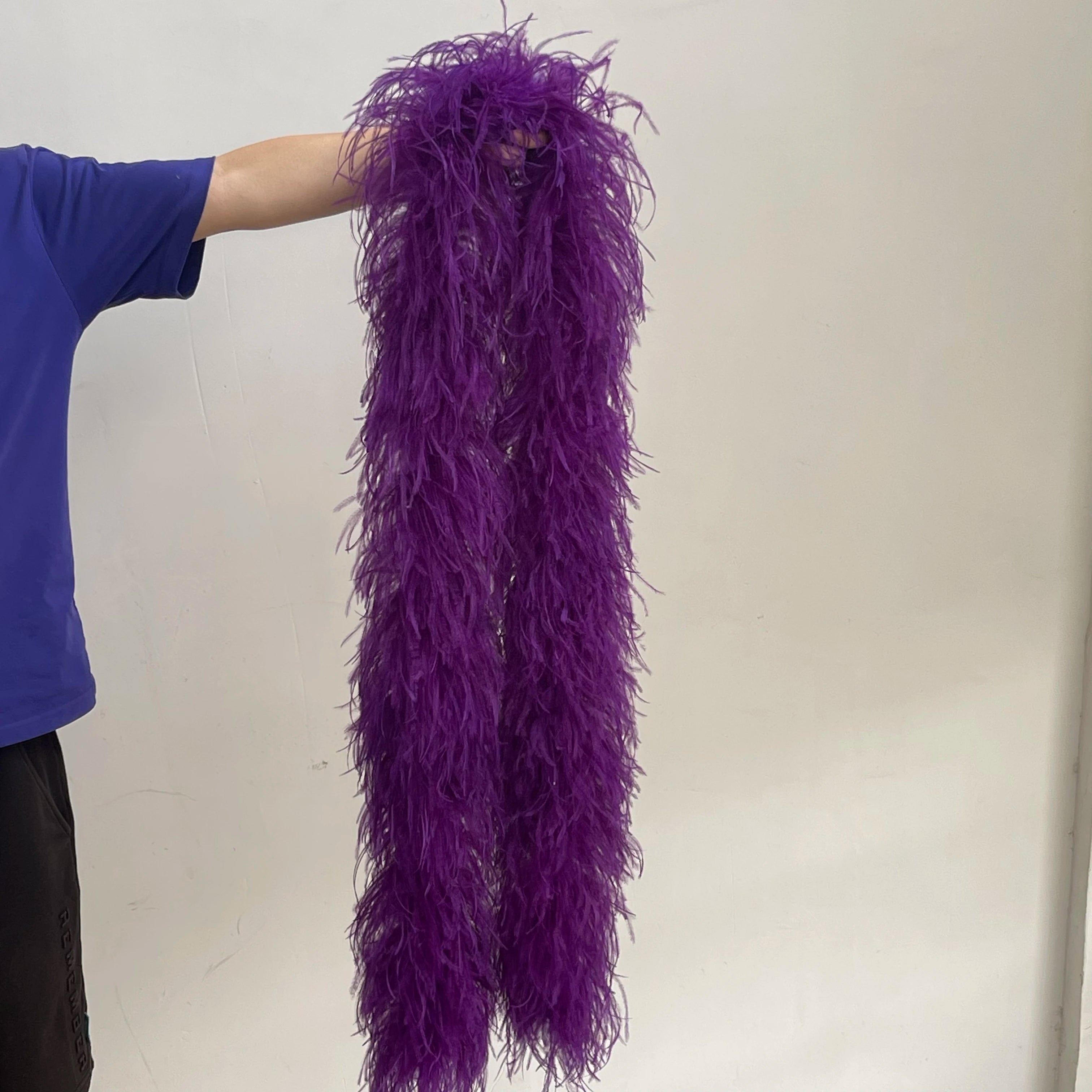 2M 1-20ply Fluffy Ostrich Feather Boa