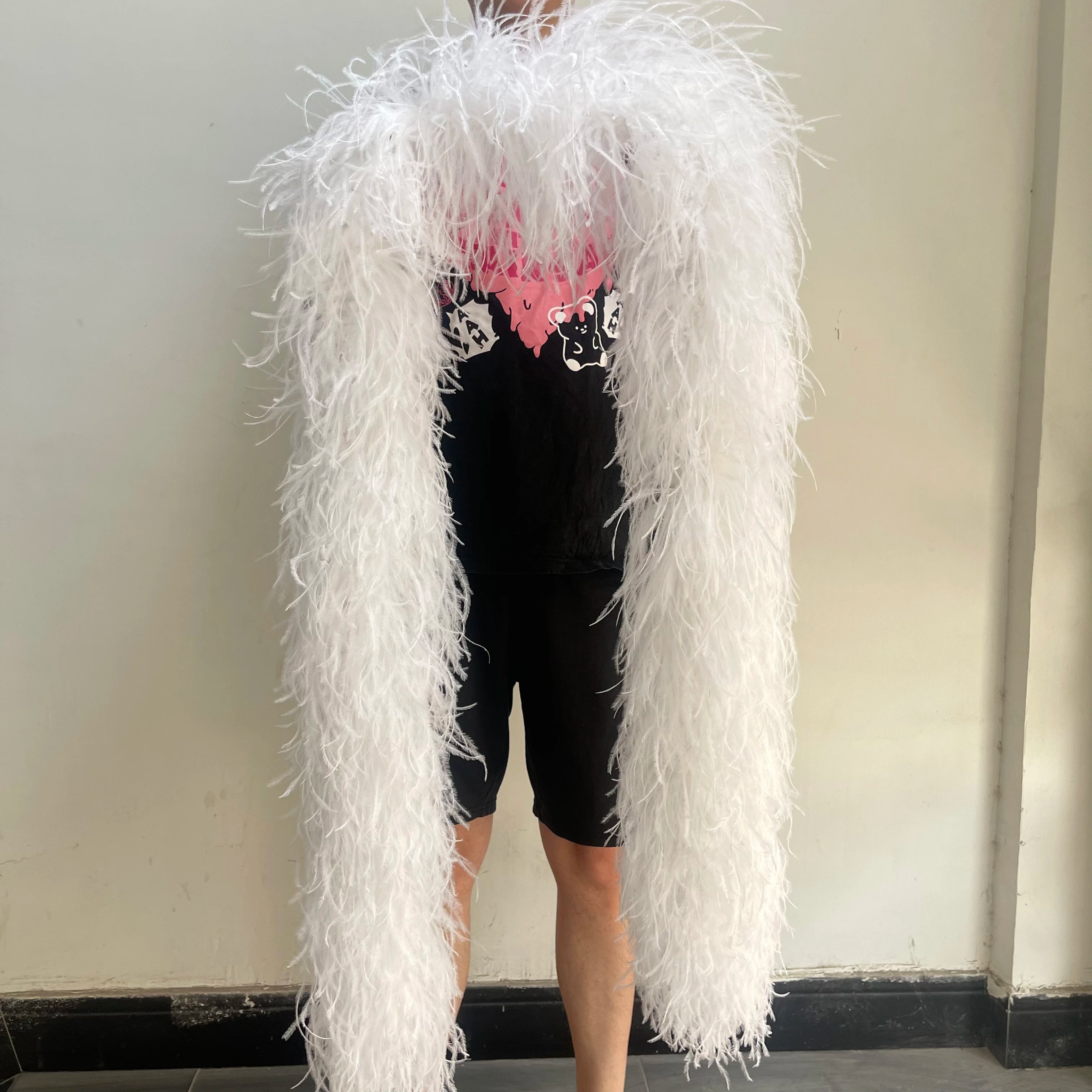 2M 1-20ply Fluffy Ostrich Feather Boa