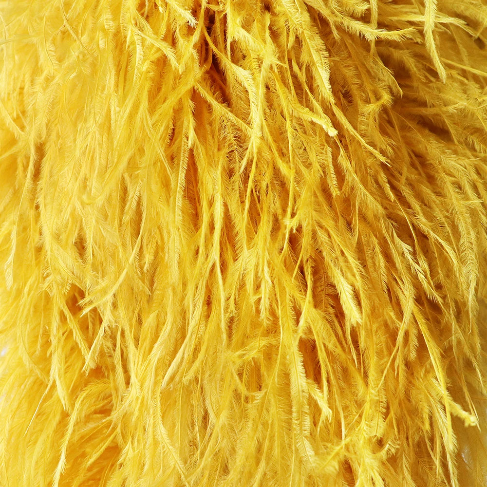 Ostrich Feather Trim Boa (1 Meter)