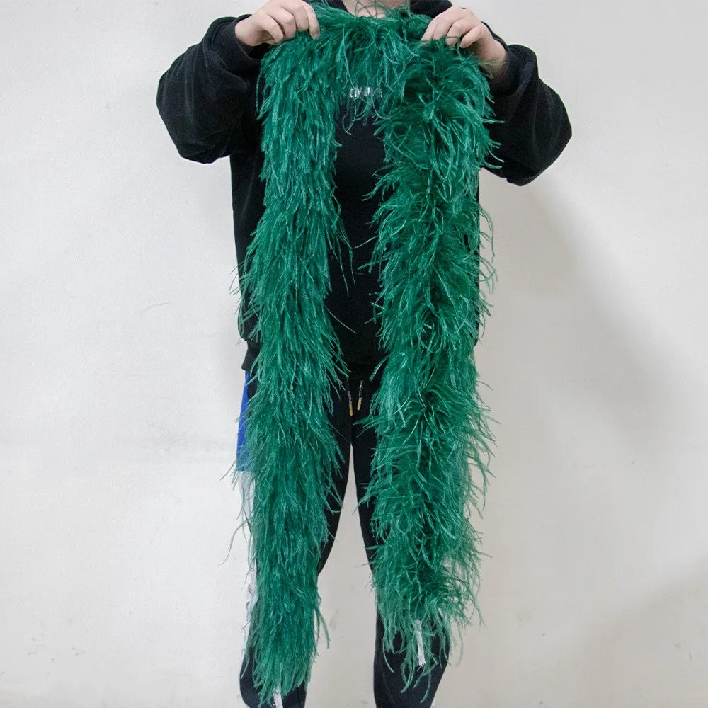 2M 1-20ply Fluffy Ostrich Feather Boa