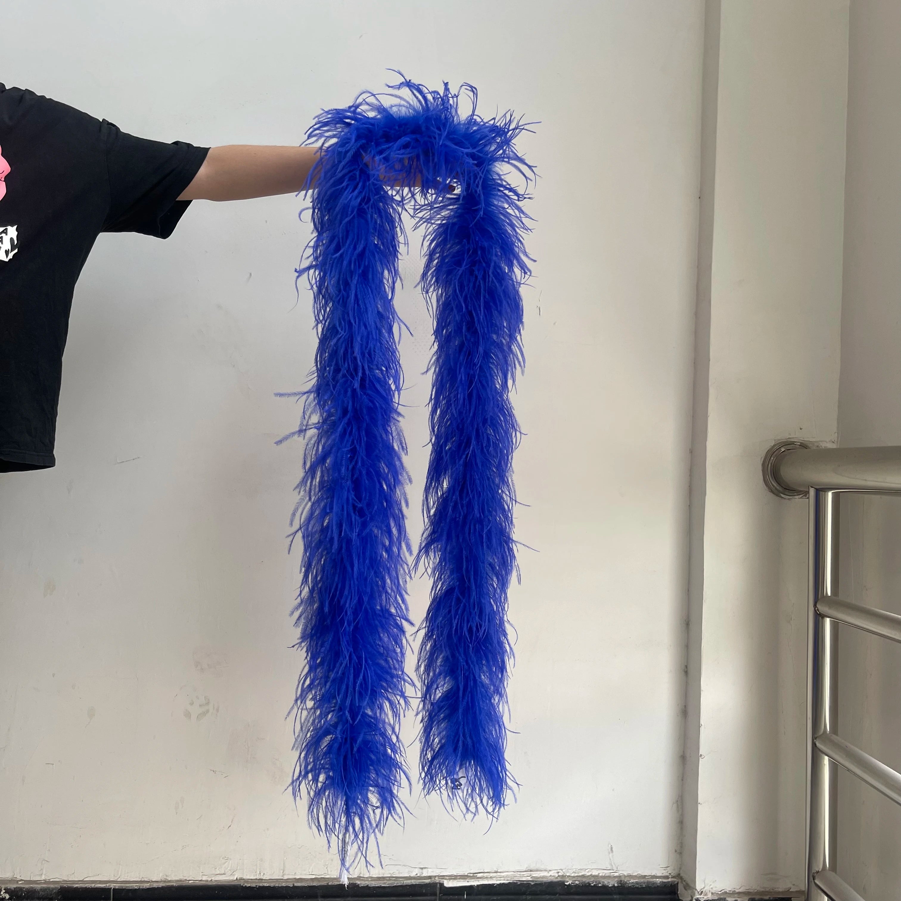 2M 1-20ply Fluffy Ostrich Feather Boa