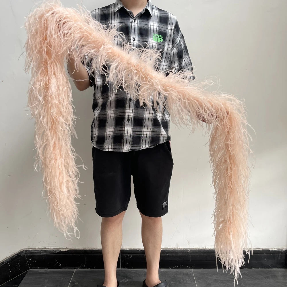 2M 1-20ply Fluffy Ostrich Feather Boa